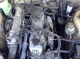 1984 TOYOTA CELICA GT, TAN,  2.4L, AT,    Z25106